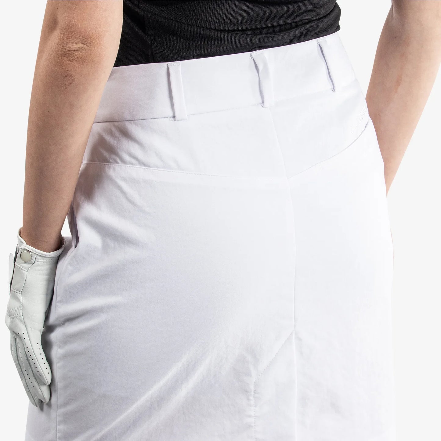 Breathable golf skirt with inner shorts