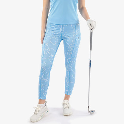 Breathable and stretchy golf leggings