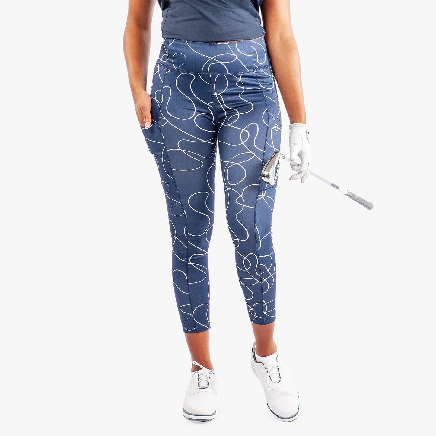 Breathable and stretchy golf leggings