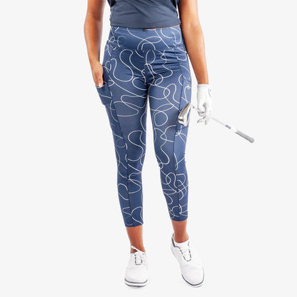 Breathable and stretchy golf leggings