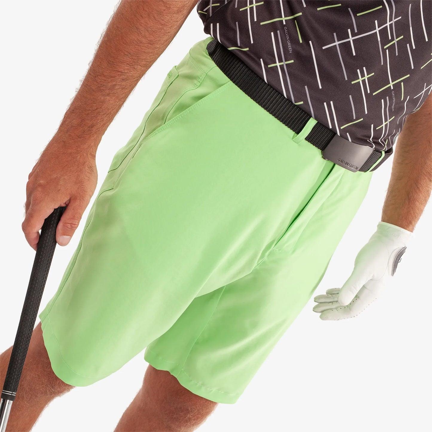Breathable golf shorts