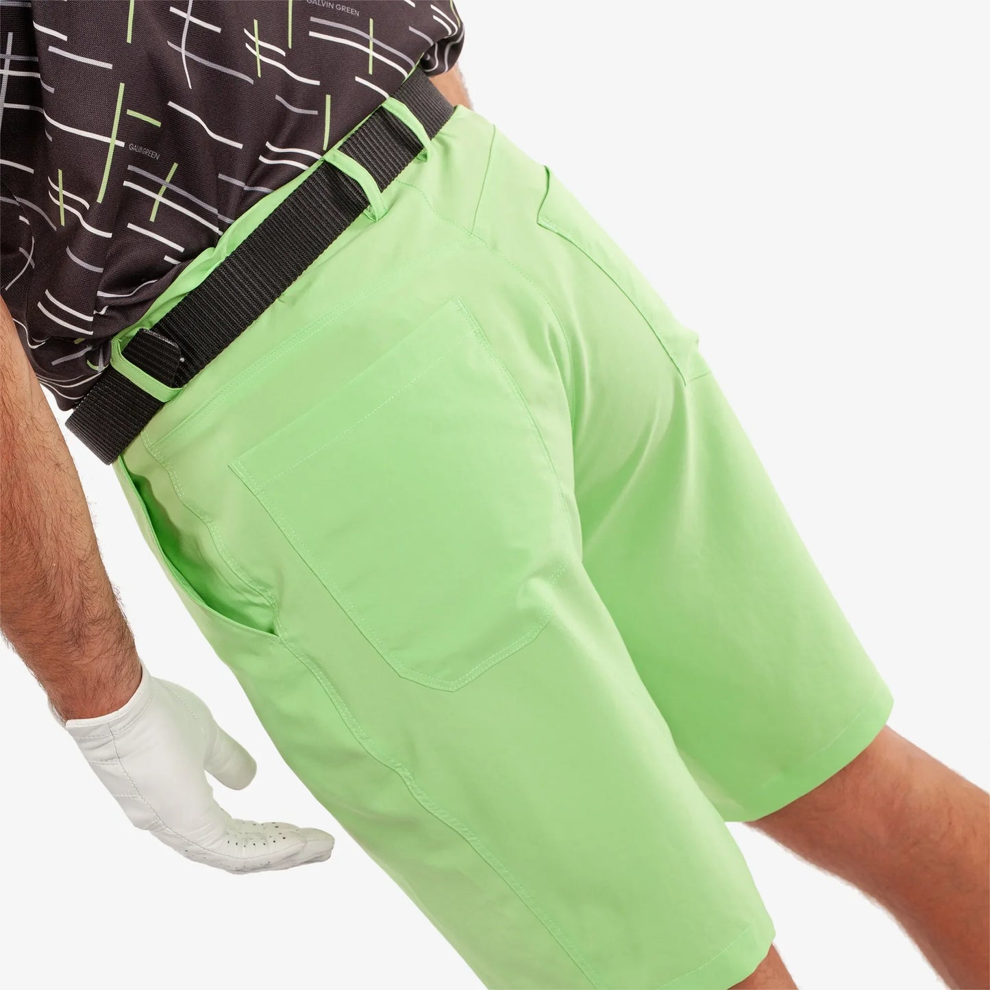 Breathable golf shorts