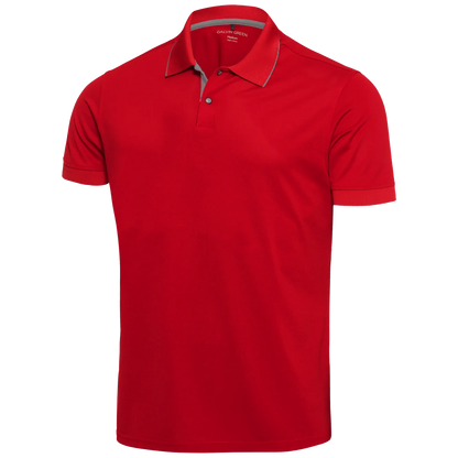 Breathable short sleeve golf shirt