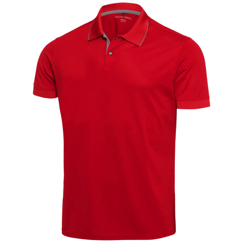 Breathable short sleeve golf shirt