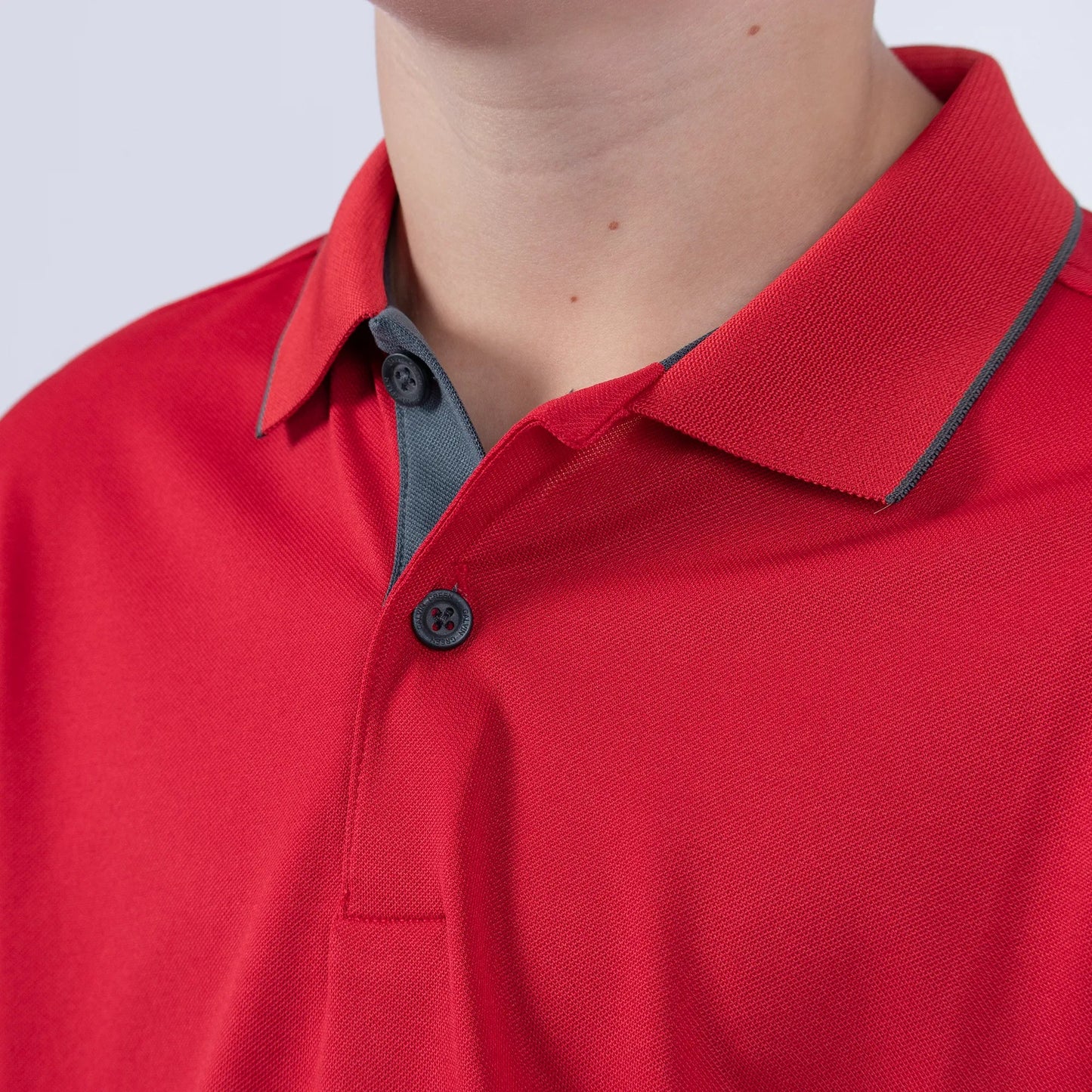 Breathable short sleeve golf shirt
