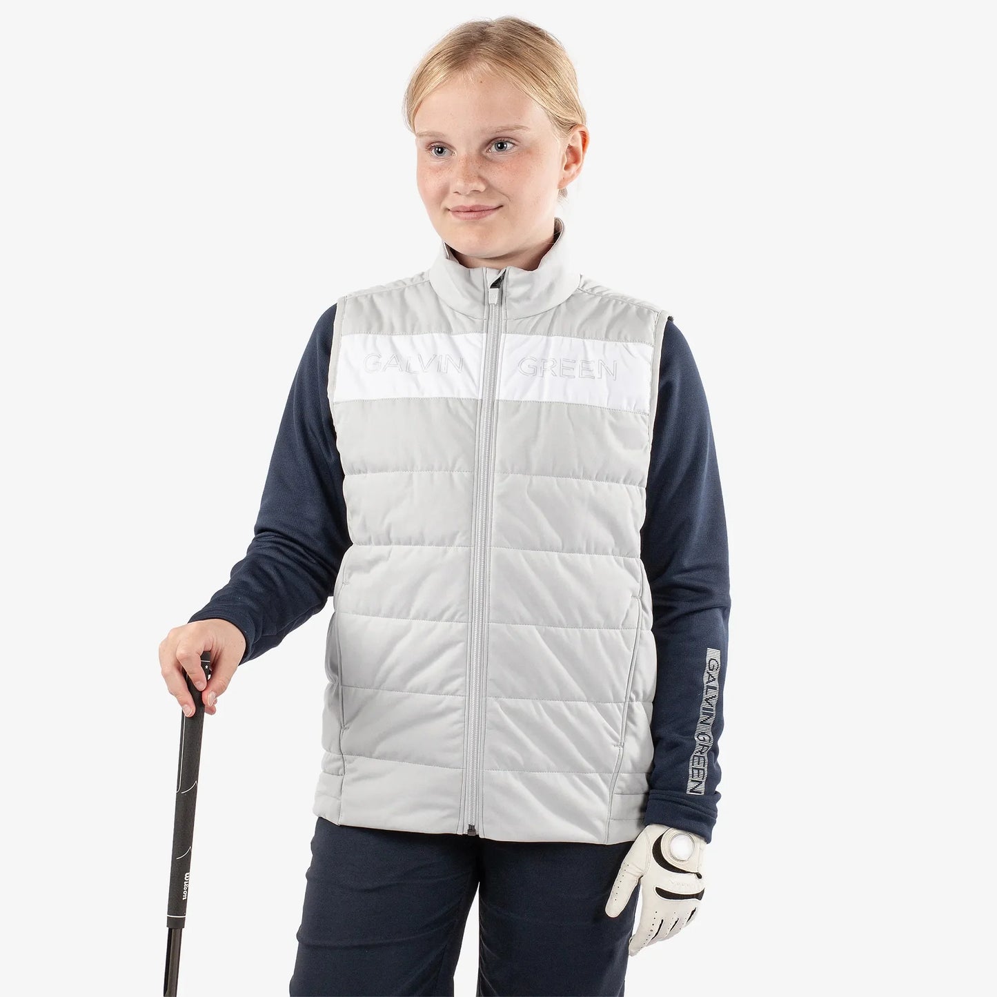 Windproof and water repellent golf vest